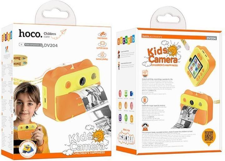 Produktbild Hoco Other Computer Accessory children camera with printer and selfie function DV204 yellow