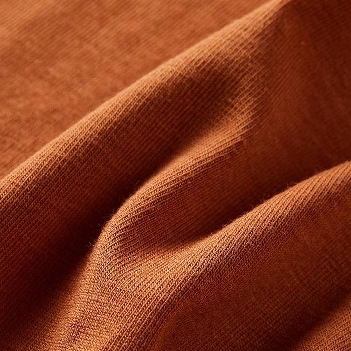 Immagine prodotto VidaXL Camicia da bambino a maniche lunghe Cognac 92,Materiale: 95 % cotone. 5 (92)