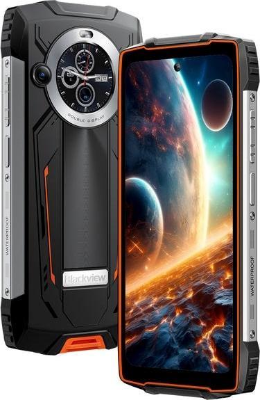 Produktbild Blackview BV8200 (Double Sim - Écran de 6.5" - 256 Go, 12 Go RAM - NFC) Orange (256 GB, Orange, 255.91", Dual SIM, 50 Mpx)