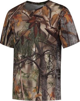 Actual product image Stealth Gear T-shirt short sleeve camo forest print size S (S)