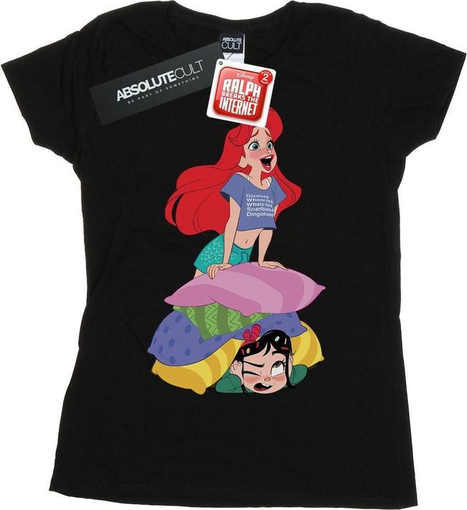 Disney Wreck It Ralph Ariel And Vanellope TShirt (XL)