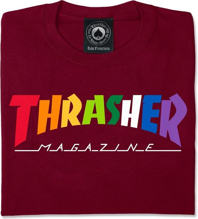 Actual product image Thrasher Rainbow Mag T-Shirt (S)
