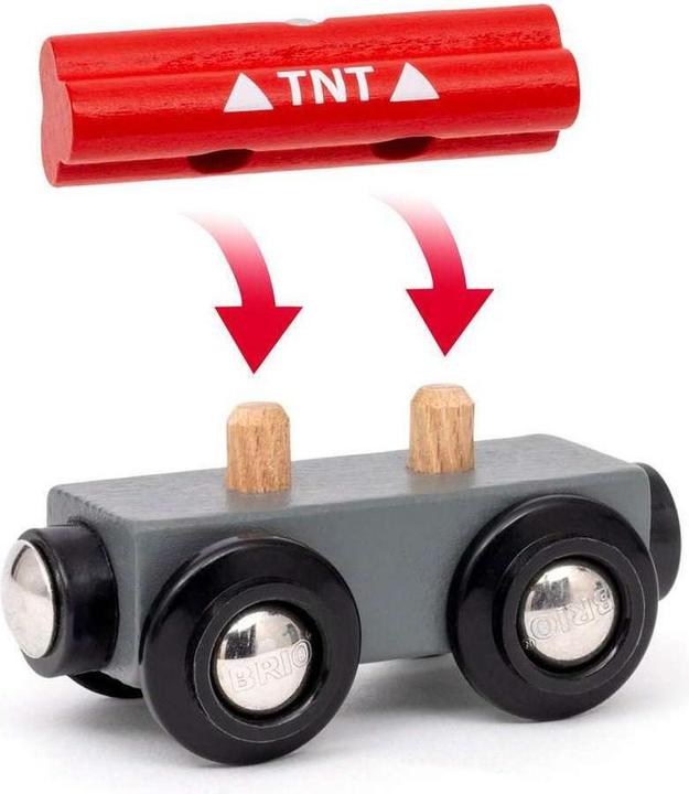 Produktbild Ravensburger BRIO World - 36044 Tunnel mit Sprengfunktion | Zugset für Kinder ab 3 Jahren