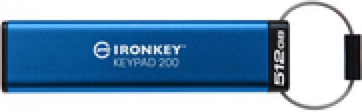 Actual product image Kingston Stick IronKey Keypad 200 512GB secure (512 GB, USB-A)