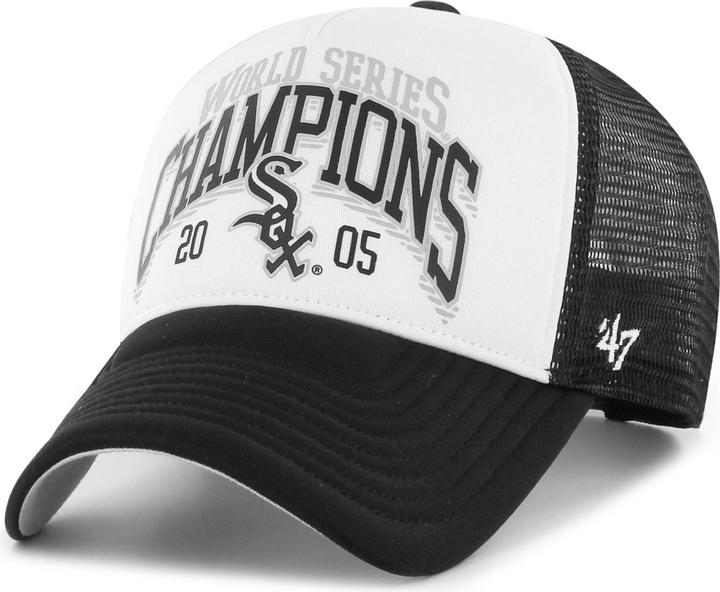 47 Brand Mesh Trucker Cap - Foam Champ Chicago White Sox