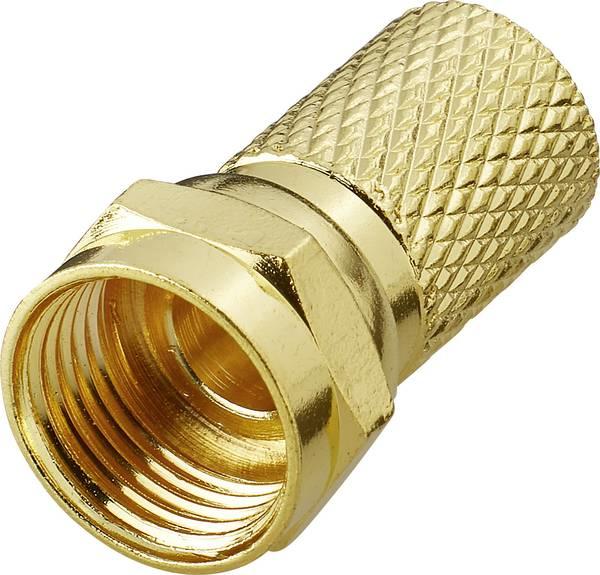 Produktbild Renkforce F-Stecker Kabel-Durchmesser: 7 mm (Antennenkabel)