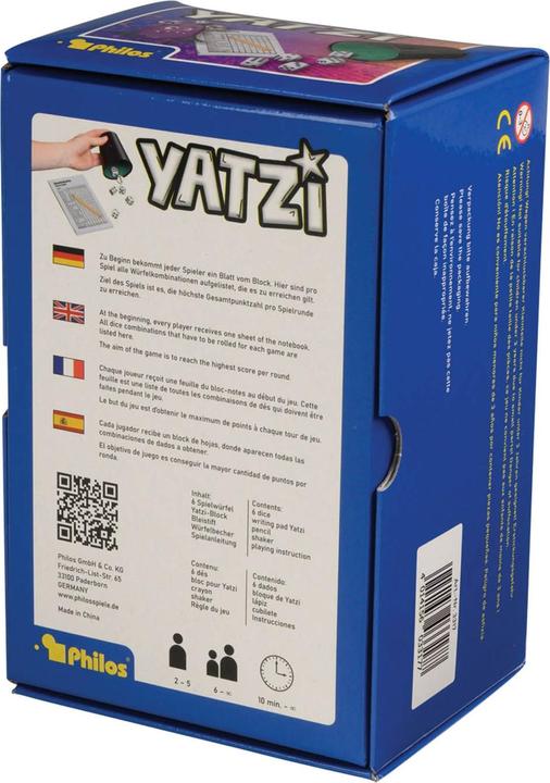 Image du produit Philos Yatzi (Allemand)