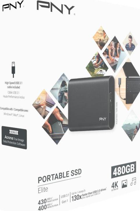 Image du produit PNY Elite (480 Go)