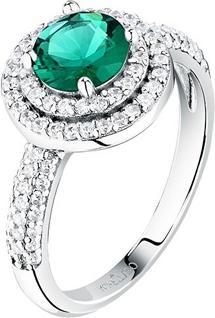 Morellato Dazzling Silver Ring With Green Zircon Tesori Saiw27801 (52)