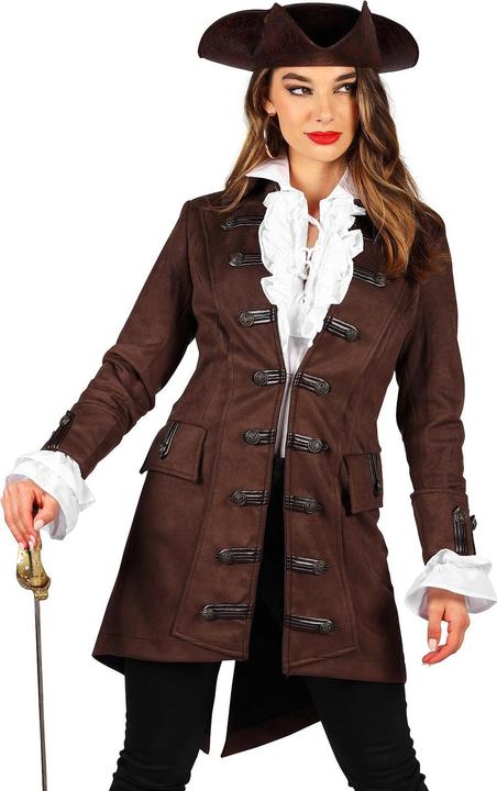 Produktbild Thetru Damen Piraten Jacke Mary Read, braun (L)