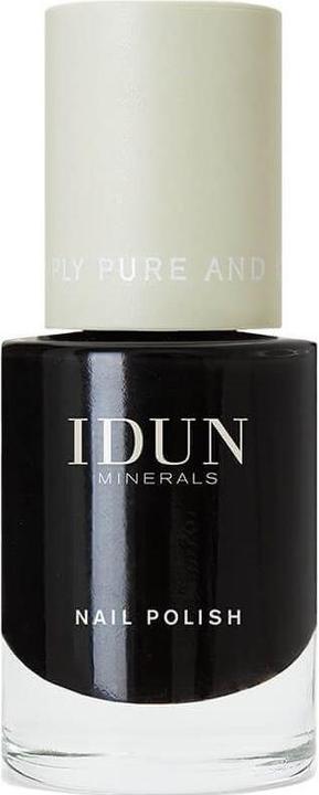 IDUN Minerals Minerals Nail Polish Onyx Classic Black (Farblack)
