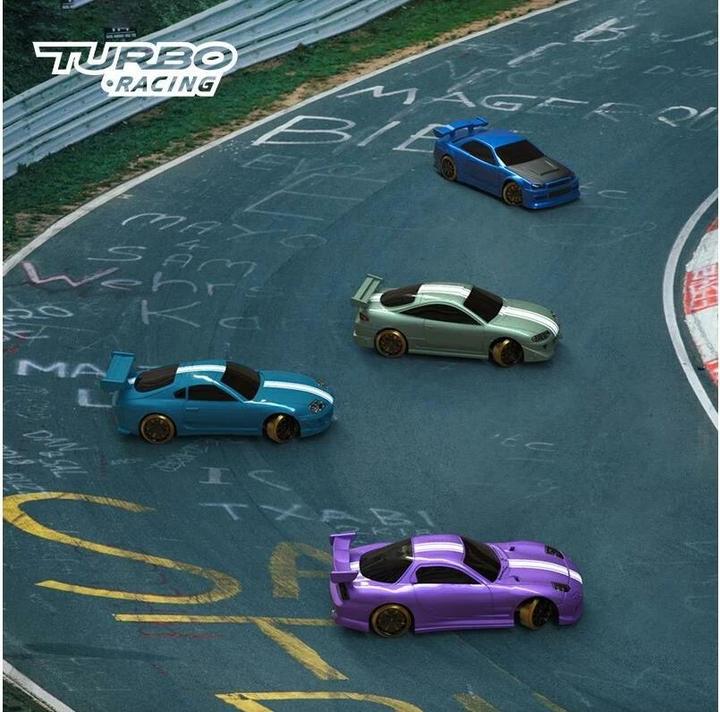 Produktbild Turbo Racing Micro Drift C61 Violett, RTR, 1:76 (RTR Ready-to-Run)