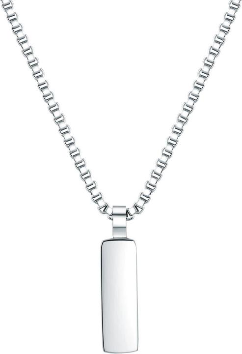 True Rebels Herren Edelstahl Silber 55,0 cm - 34186 (Edelstahl, 55 cm)