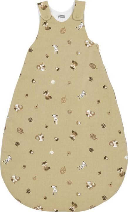 Actual product image Meyco Sleeping Bag Jersey 2-piece 50/56 Forest Animals (56 cm, 2.5 TOG, Summer, Winter, Autumn, Spring)