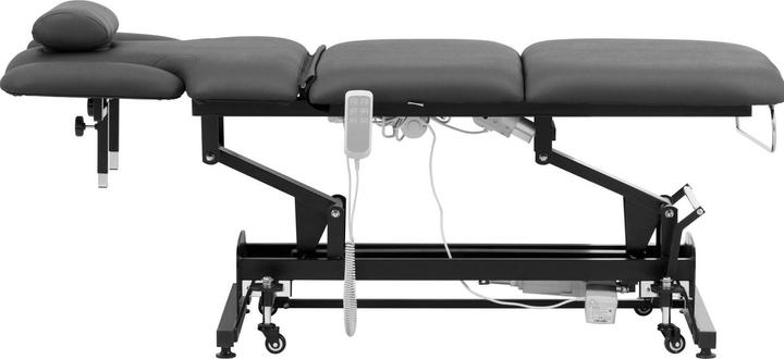 Produktbild Physa Massageliege elektrisch Massagebank Therapieliege 250 kg Schwarz/Grau