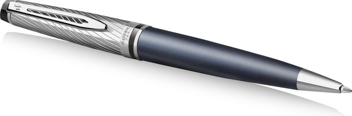 Actual product image Waterman Biros Expert DeLuxe Grey C.C. (M-blue) (Grey, Metallic, 1 x)