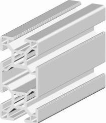 Produktbild Rs Pro Alu Strebenprofil 30 x 60 mm, 6-fach Nut 8mm, Länge 2m