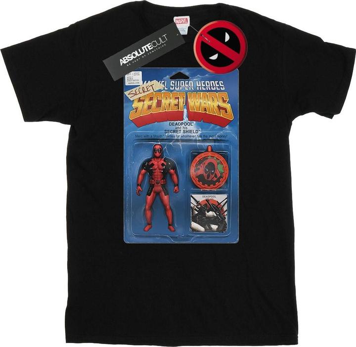 Deadpool Secret Wars Action Figure TShirt (XL)