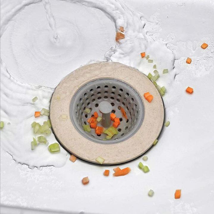 Produktbild JTI Sieb für Waschbecken - Beige (11 cm)
