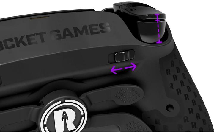 Produktbild Rocket Games Controller Rocket Force X Haptic Hall Effect (Mac, Android, iOS, PS5, PC)