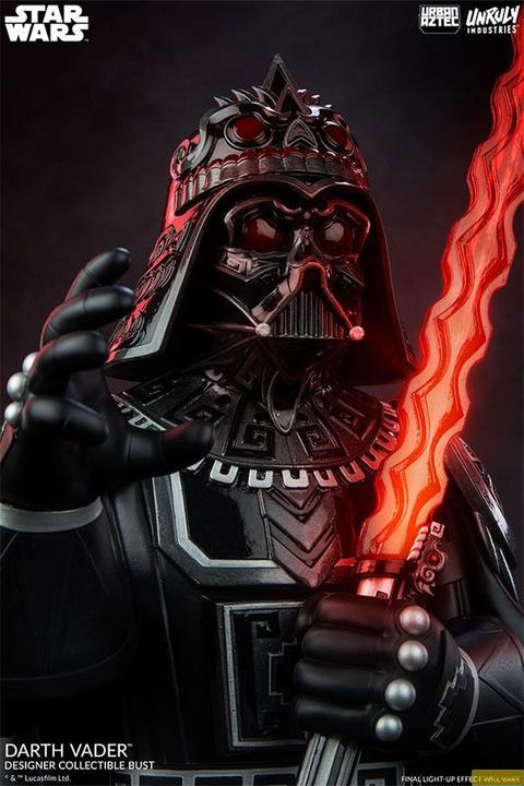 Produktbild Unruly Industries Star Wars Super buste vinyle Urban Aztec Darth Vader by Jesse Hernandez 25 cm