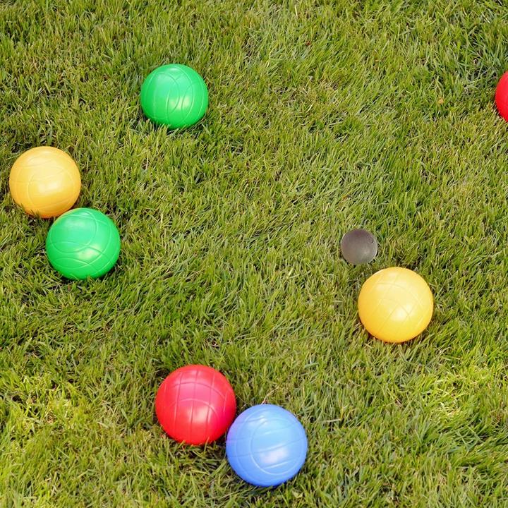 Actual product image Sombo 8-piece boccia set (8 x, 75 mm)