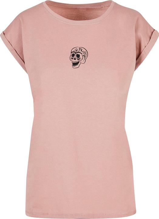 Actual product image Merchcode Ladies Frida Kahlo - Skeleton Extended Shoulder Tee - 116121 (L)