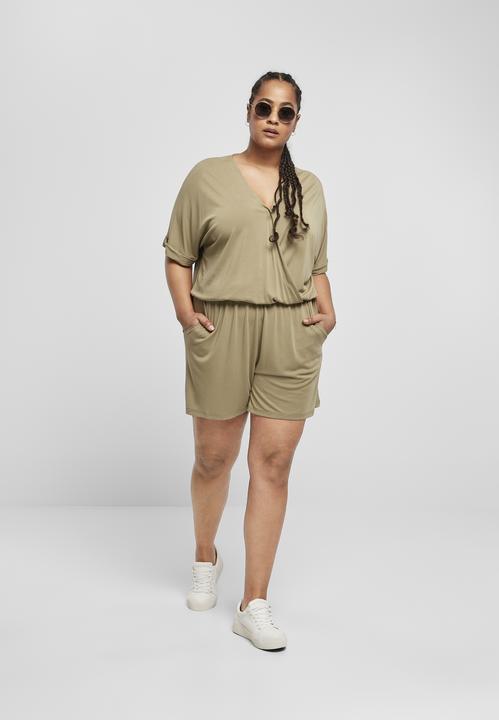 Actual product image Urban Classics Ladies Short Modal Jumpsuit (M)