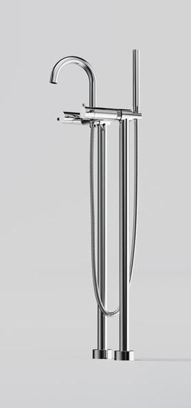 Immagine prodotto Steinberg Miscelatore per vasca serie 100, a libera installazione, sporgenza: 231 mm, 1001162