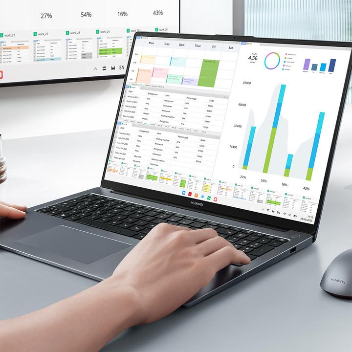 Image du produit Huawei Matebook D16 2024 (16", Intel Core i5-12450H, 8 Go, 512 Go, DE)