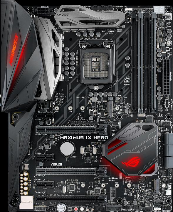 Produktbild ASUS Rog Maximus Ix Hero (LGA 1151, Intel Z270, ATX)