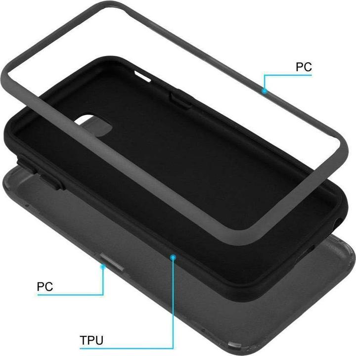 Actual product image Cadorabo Hybrid 3-in-1 (3-piece) Cover (Samsung Galaxy J7 2017)