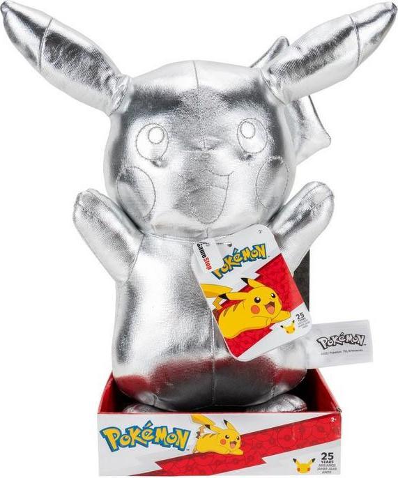 Produktbild Boti Pokémon: Pikachu - 25. Anniversary Silver Version (30 cm)