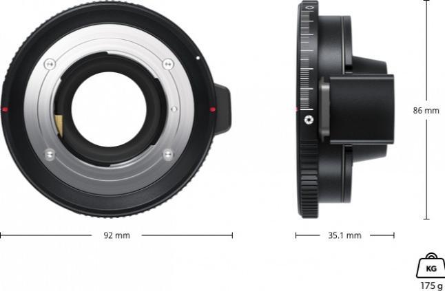 Immagine prodotto Blackmagic Attacco PL della URSA Mini Pro