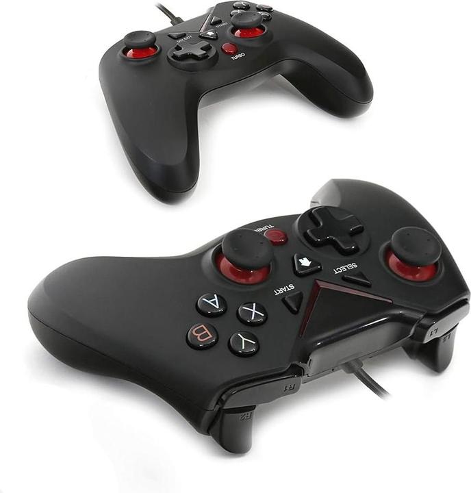 Image du produit Platinet OGPXBOXNEW Contrôleur de jeu noir Gamepad Playstation 3, Tablet PC, Xbox 360 (Xbox 360, PS3, PC)