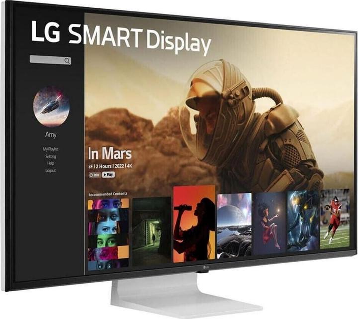 Produktbild LG Smart Monitor 43SQ700S-W (3840 x 2160 Pixel, 42.50")