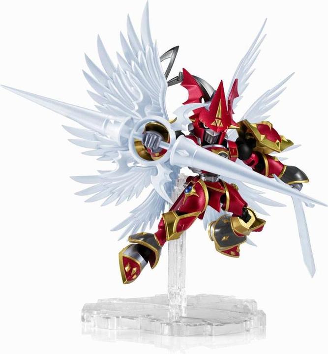 Actual product image Bandai Digimon Tamers figurine NXEDGE STYLE Dukemon / Gallantmon: Crimsonmode 9 cm
