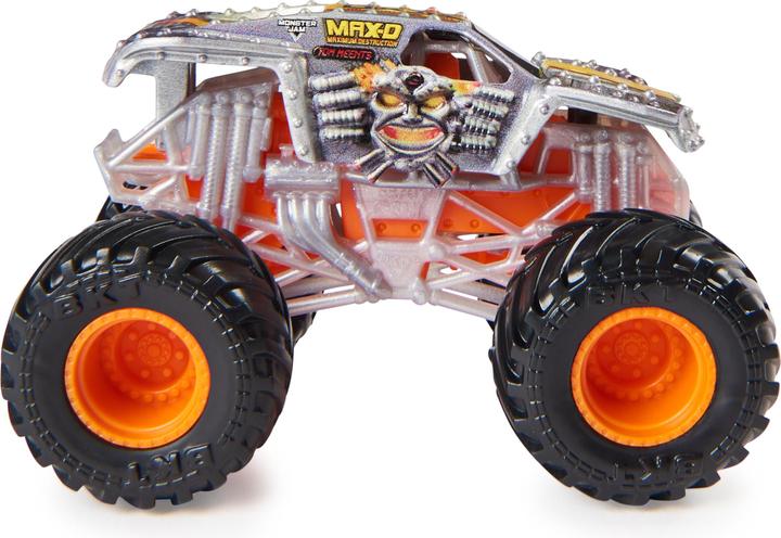 Image du produit Spin Master Monster Jam, Monster trucks en métal moulé Max D Vs. El Toro Loco officiels, échelle 1:64, jouets po