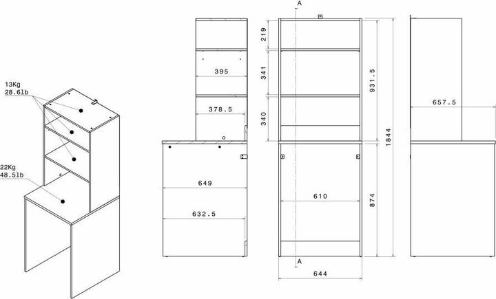 Actual product image Vente-unique Erkano