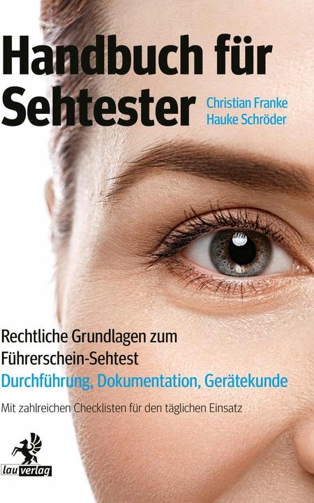 Produktbild Handbuch für Sehtester (Deutsch, Hauke Schröder, Christian Franke, 2024)