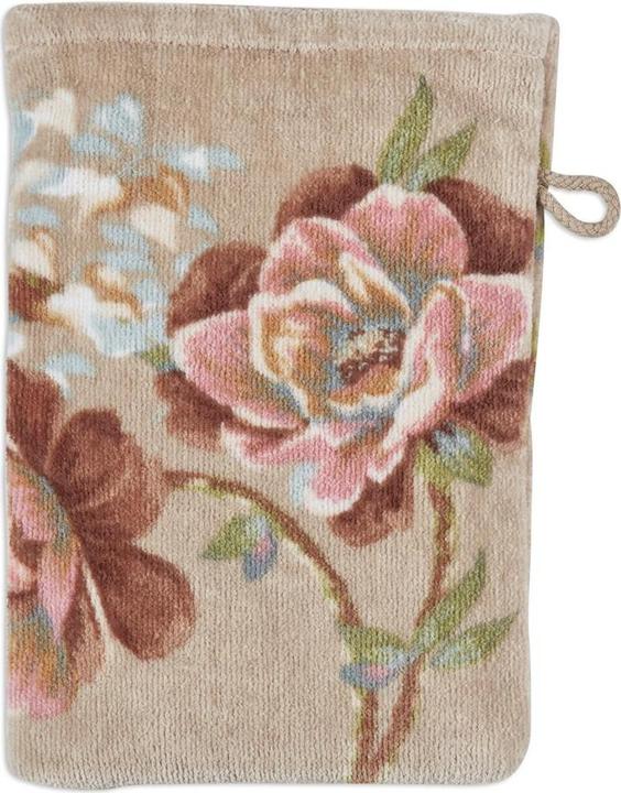 PIP Studio Secret Garden Waschhandschuh khaki 16x22cm (1 Stück)