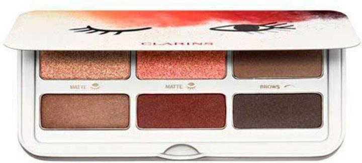 Produktbild Clarins Selfie Ready - Ready In A Flash Palette (Beige, Braun, Gold, Peach, Rosa, Rot)