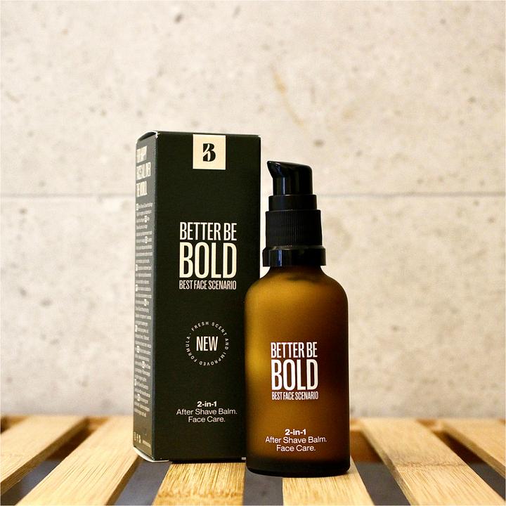 Immagine prodotto Better be bold Balsamo dopobarba e trattamento viso 2 in 1 (Balsamo dopobarba, 50 ml)