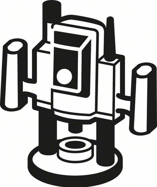 Produktbild Bosch Professional Zubehör Nutfräser Expert for Wood, Carbide, 8 mm, D1 10 mm, L 31,8 mm, G 69 mm