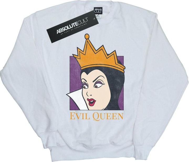 Disney Evil Queen Cropped Head Sweatshirt Mädchen