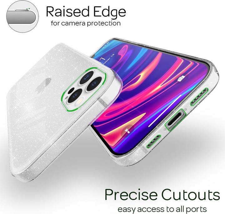 Produktbild Nalia Glitzer Handyhülle (Apple iPhone 12 Pro Max)