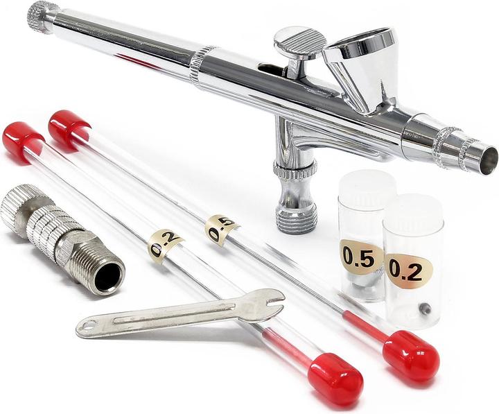 Wiltec Airbrush Gun Type 136T 0.2 0.3 0.5 mm double action