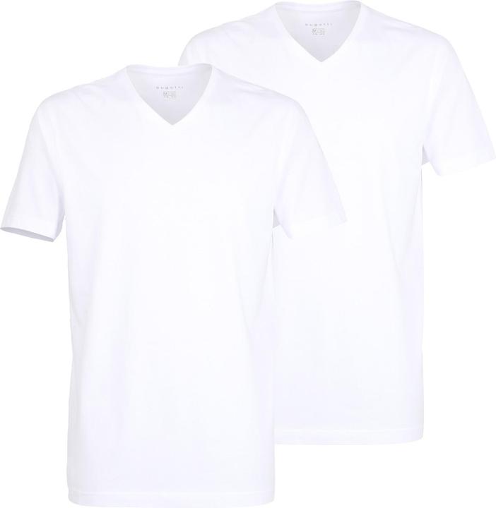 Bugatti Herren T-Shirts mit V-Ausschnitt (56)