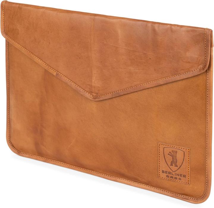 Actual product image Berliner Bags Vintage Laptoptasche aus Leder (15.60")