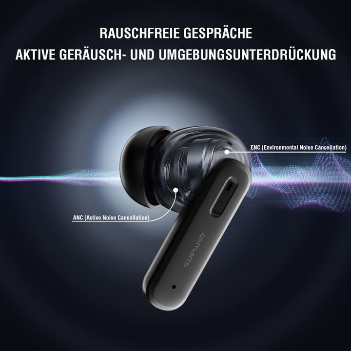 Actual product image 4smarts TWS Bluetooth headphones (ANC, 5 h, Wireless)